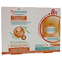 Muscles And Joints Lower Back Heat Patches By Puressentiel For Unisex 2 Pc Patches