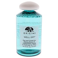 Well Off Fast And Gentle Eye Makeup Remover By Origins For Unisex 5 Oz Makeup Remover