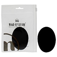 Oval Buffed Sponge Blending Black By Makeup Studio For Women 1 Pc Sponge