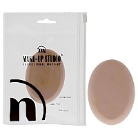 Oval Buffed Sponge Blending Light Pink By Makeup Studio For Women 1 Pc Sponge