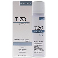 Sheerfoam Body And Face Tinted Spf 30 By Tizo For Unisex 35 Oz Sunscreen