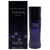 Seduction By New Brand For Men 33 Oz Edt Spray