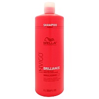 Invigo Brilliance Shampoo For Fine Hair By Wella For Unisex 338 Oz Shampoo