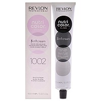 Nutri Color Cream 1002 Pale Platinum By Revlon For Unisex 33 Oz Hair Color