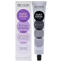 Nutri Color Cream 1022 Intense Platinum By Revlon For Unisex 33 Oz Hair Color