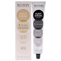 Nutri Color Cream 931 Light Beige By Revlon For Unisex 33 Oz Hair Color