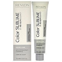 Revlonissimo Color Sublime 612 Dark Ash Iridescent Blonde By Revlon For Unisex 25 Oz Hair Color