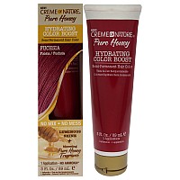 Pure Honey Hydrating Color Boost Semipermanent Hair Color Fuchsia By Creme Of Nature For Unisex 3 Oz Hair Color