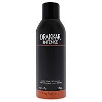 Drakkar Intense Deodorant Spray By Guy Laroche For Men 58 Oz Deodorant Spray