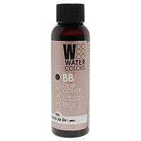 Watercolors Bb Demipermanent Hair Color 5N Medium Natural Brown By Tressa For Unisex 2 Oz Hair Color