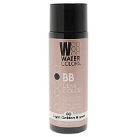 Watercolors Bb Demipermanent Hair Color 6G Light Golden Brown By Tressa For Unisex 2 Oz Hair Color