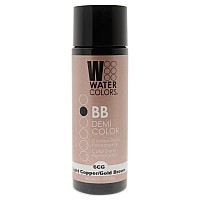 Watercolors Bb Demipermanent Hair Color 6Cg Light Copper Gold Brown By Tressa For Unisex 2 Oz Hair Color