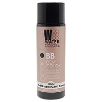 Watercolors Bb Demipermanent Hair Color 8Cg Medium Copper Gold Blonde By Tressa For Unisex 2 Oz Hair Color