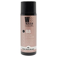 Watercolors Bb Demipermanent Hair Color 4A Dark Ash Brown By Tressa For Unisex 2 Oz Hair Color