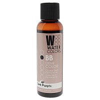 Watercolors Bb Demipermanent Hair Color 4P Dark Purple By Tressa For Unisex 2 Oz Hair Color