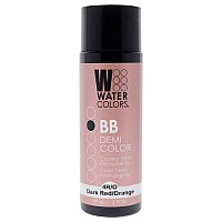 Watercolors Bb Demipermanent Hair Color 4Ro Dark Red Orange By Tressa For Unisex 2 Oz Hair Color