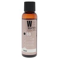 Watercolors Bb Demipermanent Hair Color Clear By Tressa For Unisex 2 Oz Hair Color