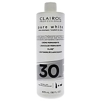 Pure White 30 Volume Creme Developer By Clairol For Unisex 16 Oz Lightener