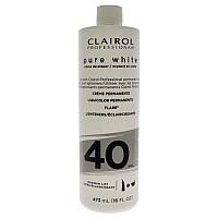 Pure White 40 Volume Creme Developer By Clairol For Unisex 16 Oz Lightener