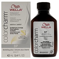 Color Charm Permanent Liquid Hair Color Bp Blonding Plus By Wella For Unisex 142 Oz Hair Color