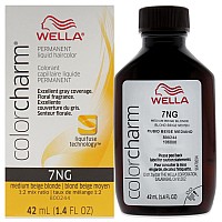 Color Charm Permanent Liquid Hair Color 7Ng Medium Beige Blande By Wella For Unisex 142 Oz Hair Color