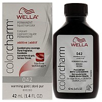 Color Charm Permanent Liquid Hair Color 42 Gold By Wella For Unisex 142 Oz Hair Color