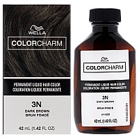 Color Charm Permanent Liquid Hair Color 3N Dark Brown By Wella For Unisex 142 Oz Hair Color