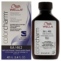 Color Charm Permanent Liquid Hair Color 462 6A Dark Ash Blonde By Wella For Unisex 142 Oz Hair Color