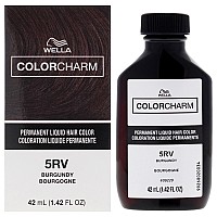 Color Charm Permanent Liquid Hair Color 5Rv Burgundy By Wella For Unisex 142 Oz Hair Color