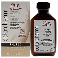 Color Charm Permanent Liquid Hair Color 511 5N Light Brown By Wella For Unisex 142 Oz Hair Color