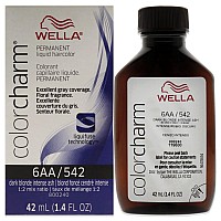 Color Charm Permanent Liquid Hair Color 542 6Aa Ash Blonde By Wella For Unisex 142 Oz Hair Color