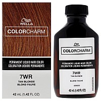 Color Charm Permanent Liquid Hair Color 7Wr Tan Blonde By Wella For Unisex 142 Oz Hair Color