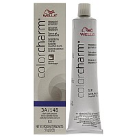 Color Charm Permanent Hair Color Gel 148 3A Dark Ash Brown By Wella For Unisex 2 Oz Hair Color