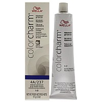 Color Charm Permanent Hair Color Gel 237 4A Medium Ash Brown By Wella For Unisex 2 Oz Hair Color