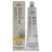 Color Charm Permanent Hair Color Gel 725 7G Sunlight Blonde Brown By Wella For Unisex 2 Oz Hair Color