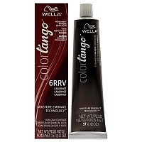 Color Tango Permanent Hair Color 6Rrv Cabernet By Wella For Unisex 2 Oz Hair Color