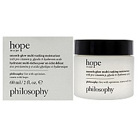 Hope In A Jar Smoothglow Multitasking Moisturizer By Philosophy For Unisex 2 Oz Moisturizer