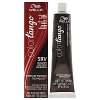 Color Tango Permanent Hair Color 5Rv Burgundy By Wella For Unisex 2 Oz Hair Color