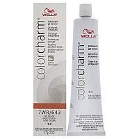 Color Charm Permanent Hair Color Gel 7Wr 643 Tan Blonde By Wella For Unisex 2 Oz Hair Color