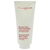 Moisture Rich Body Lotion With Shea Butter Dry Skin By Clarins For Unisex 65 Oz Body Lotion Tester