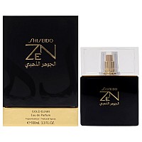 Zen Gold Elixir By Shiseido For Women 33 Oz Edp Spray