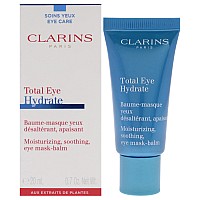 Total Eye Hydrate Moisturizing By Clarins For Women 07 Oz Balm