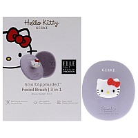 Hello Kitty Facial Brush 3 In 1 Purple By Geske For Women 1 Pc Brush