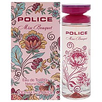 Miss Bouquet By Police For Women 34 Oz Edt Spray