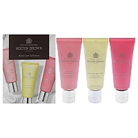 Floral And Spicy Hand Care Collection Set By Molton Brown For Unisex 3 Pc 14Oz Delicious Rhubare And Rose Hand Cream 14Oz O