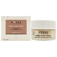 Herbal Night Cream Dry Skin By Moraz For Unisex 17 Oz Cream