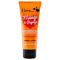 Super Soft Hand Lotion Mango And Papaya By I Love Cosmetics For Women 25 Oz Lotion