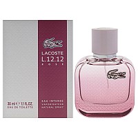 Lacoste Eau De L1212 Rose Eau Intense By Lacoste For Women 11 Oz Edt Spray