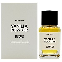 Vanilla Powder By Matiere Premiere For Unisex 34 Oz Edp Spray