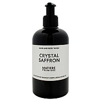 Hand And Body Wash Crystal Saffron By Matiere Premiere For Unisex 1014 Oz Body Wash